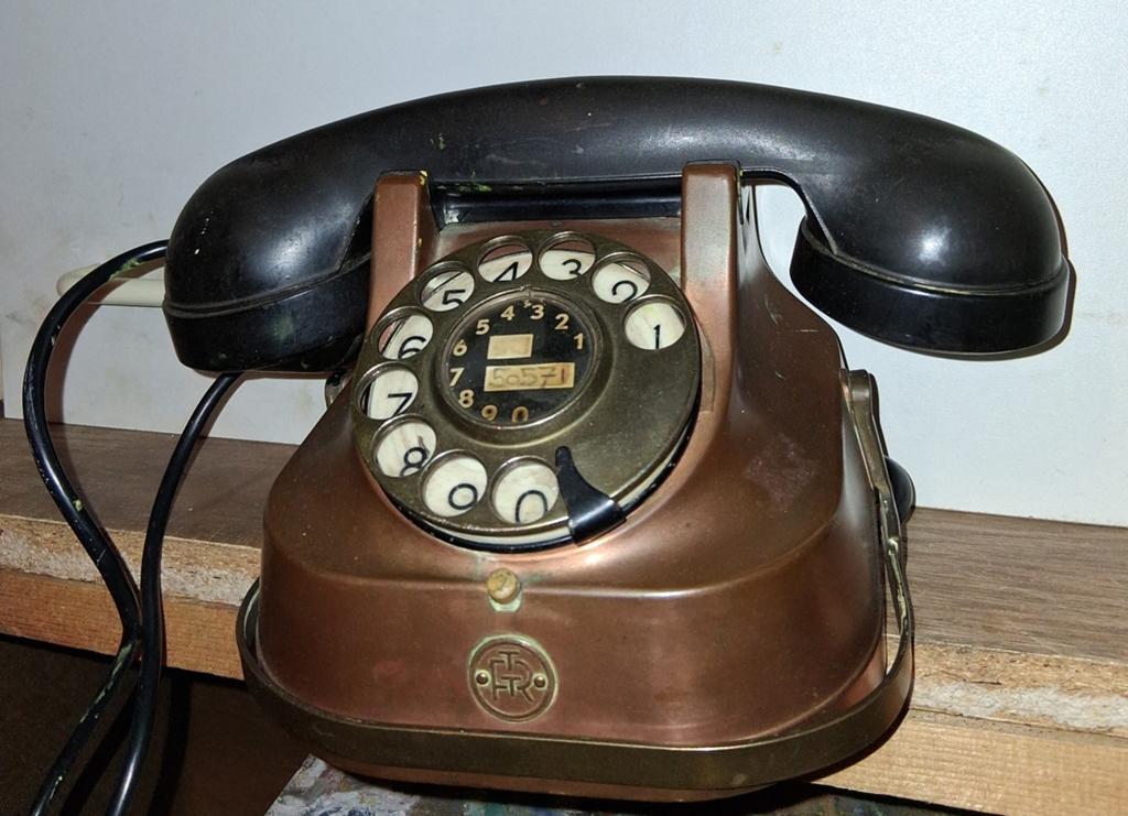 Vintage Telefoon, Weegschaal & Fotolijst - Decoratieve Set, Ophalen of Verzenden