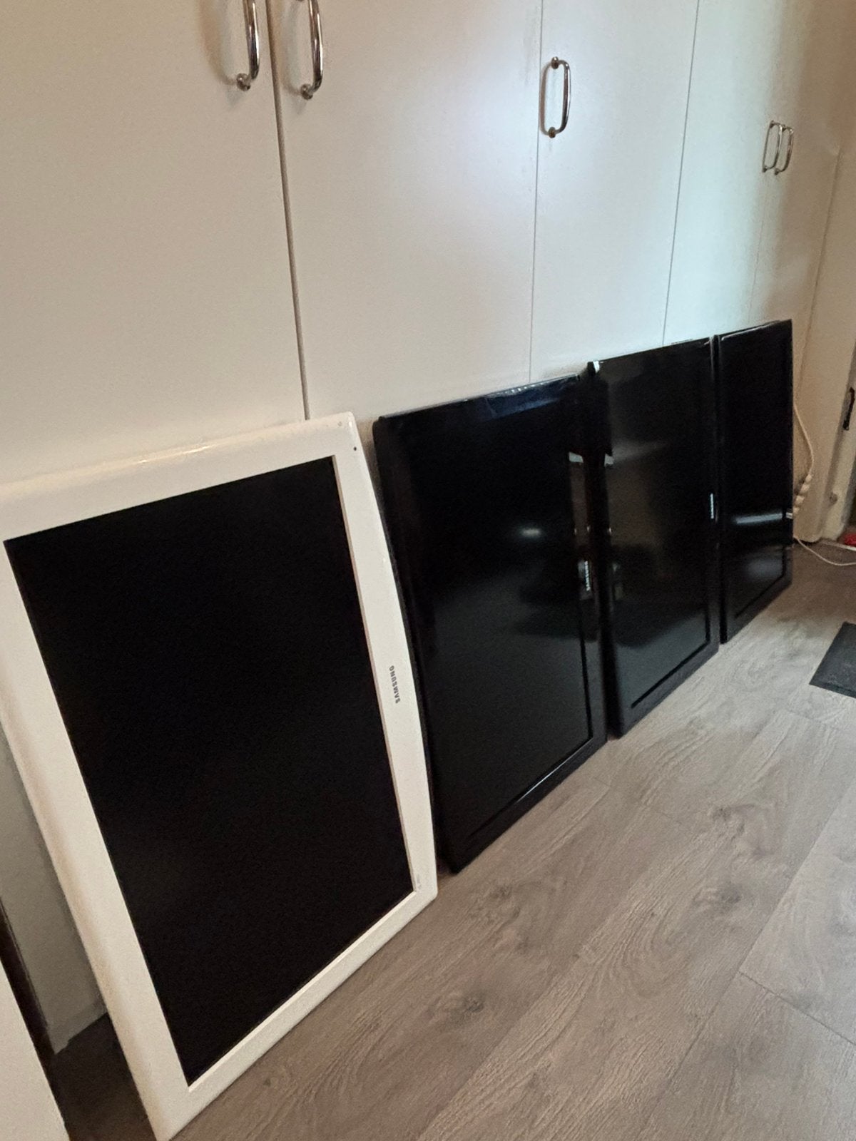 4 Samsung LCD tvs 32 inch, Ophalen, Gebruikt, LCD, Samsung