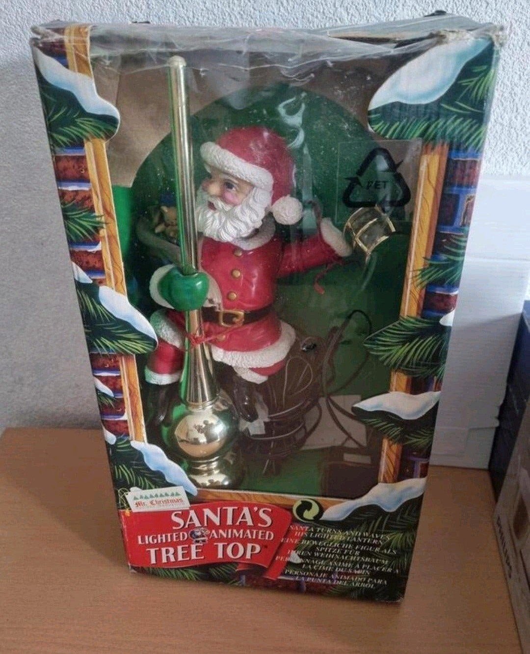 vintage kerstman piek *uniek*& gewild, Verzenden