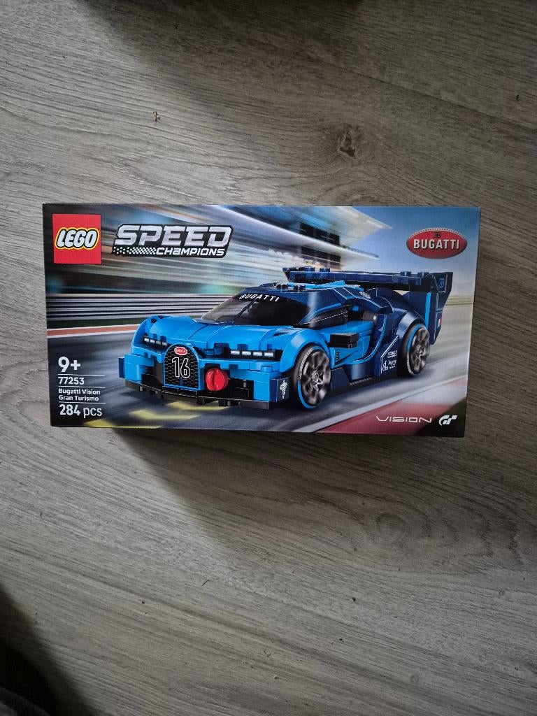 lego speed champions Bugatti Vision GT hyper sportauto, Lego, Nieuw, Compleet, Complete set