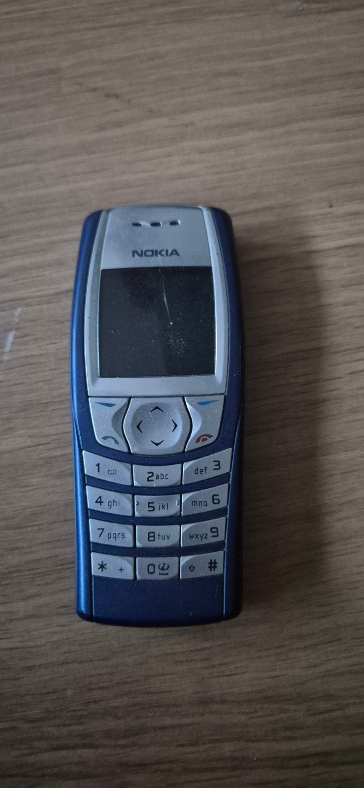 Nokia 6610i Klassieke Mobiele Telefoon - Blauw, Gebruikt, Blauw, Fysiek toetsenbord, Ophalen of Verzenden
