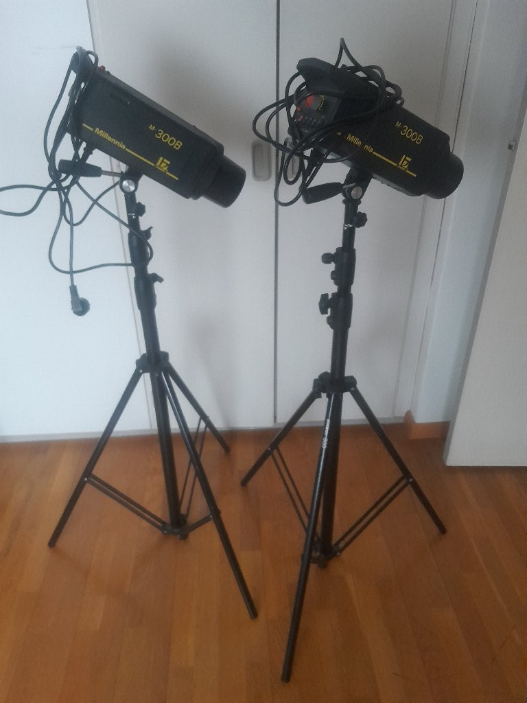 Jinbei studio flits set, Audio, Tv en Foto, Fotografie | Flitsers, Ophalen of Verzenden, Gebruikt, Studioflitser, Overige merken