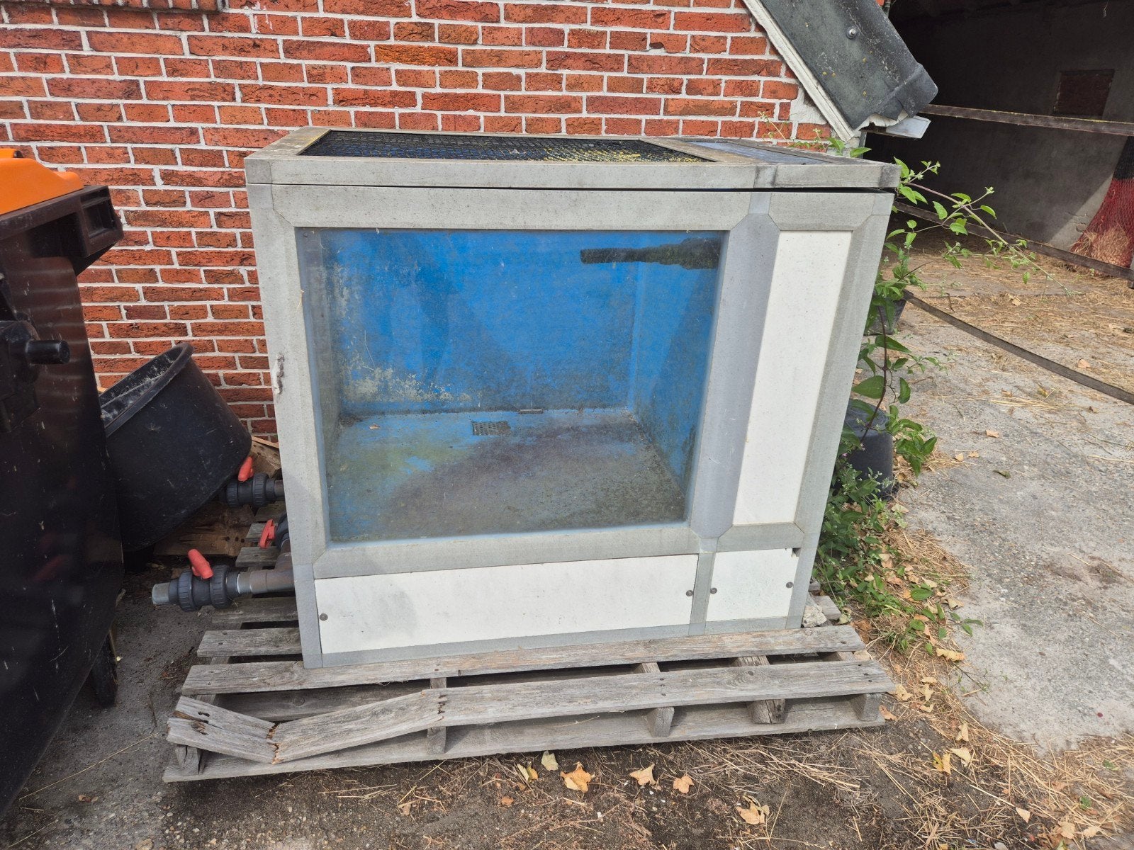 Quarantaine bak 1 kuub met interne filter., Ophalen of Verzenden