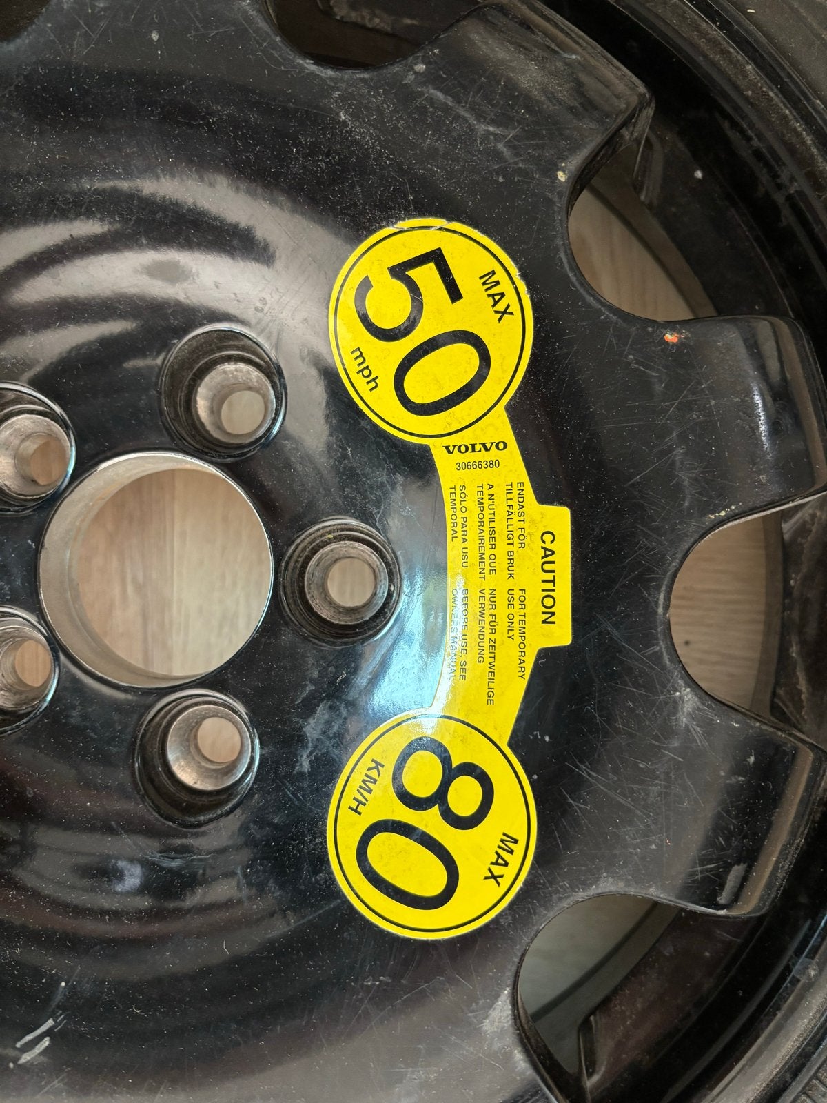 Volvo V70R reservewiel - ongebruikt thuiskomer, Ophalen, Nieuw