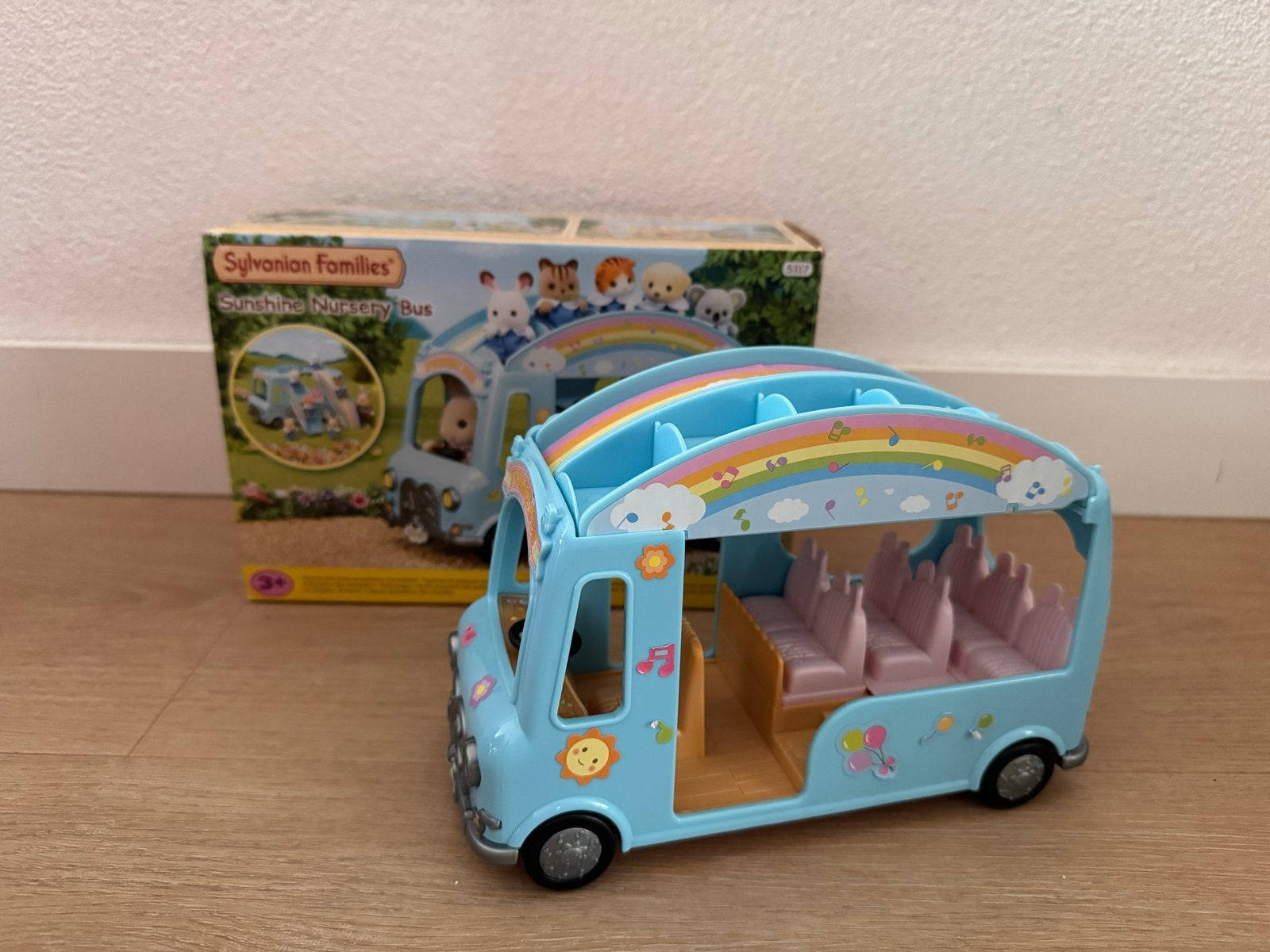 Sylvanian Families Sunshine Nursery Bus - Zo goed als nieuw, Ophalen, Zo goed als nieuw
