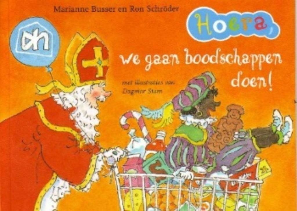 Hoera we gaan boodschappen doen - Busser en Schroder^^, Diversen, Sinterklaas, Ophalen of Verzenden, Zo goed als nieuw