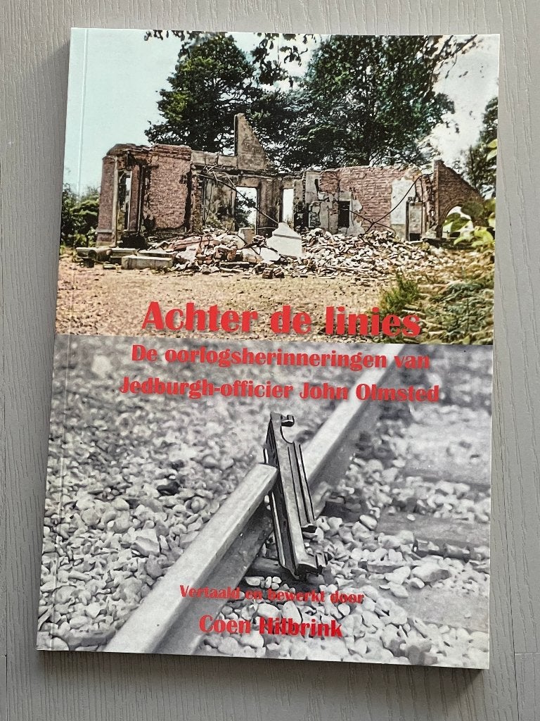 Achter de linies Oorlogsherinneringen van Jedburgh-officier, Ophalen of Verzenden, Landmacht, Nederland, Boek of Tijdschrift