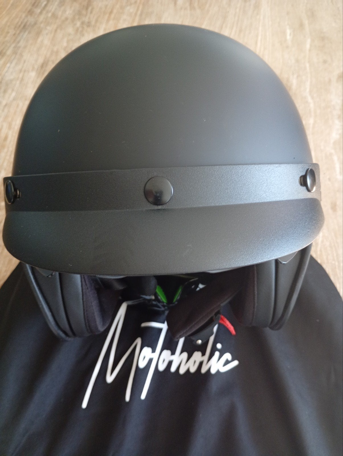 Mofoholic Jethelm Maat L met accessoires, Overige merken, Heren, Jethelm, Ophalen of Verzenden