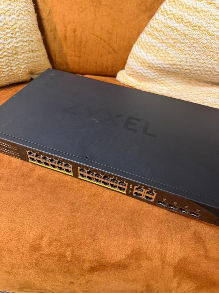 Zyxel GS1920-24HP 375watt POE Switch, Ophalen of Verzenden, Gebruikt