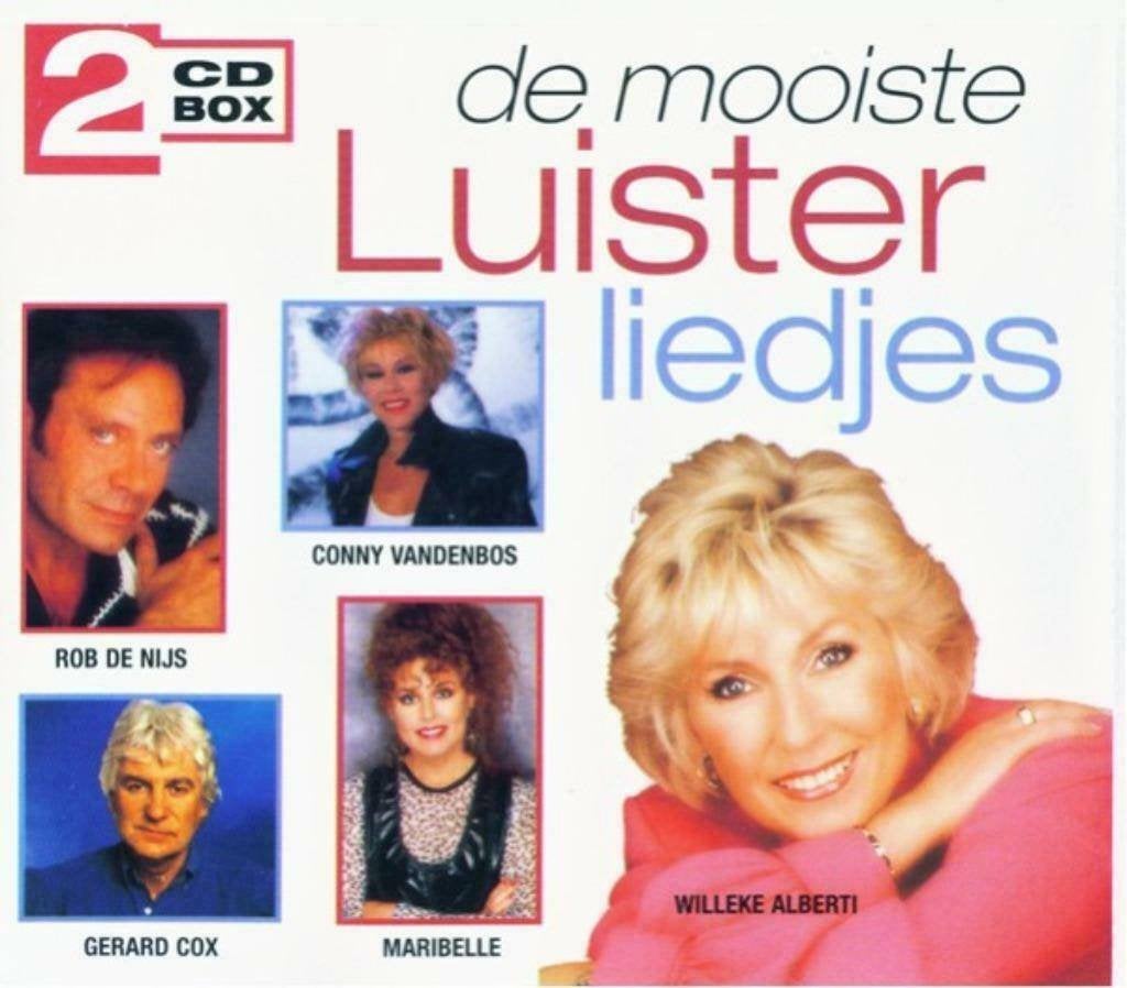 De Mooiste Luisterliedjes (2 CD-box), Boxset, Ophalen of Verzenden, Zo goed als nieuw, Inclusief doosje