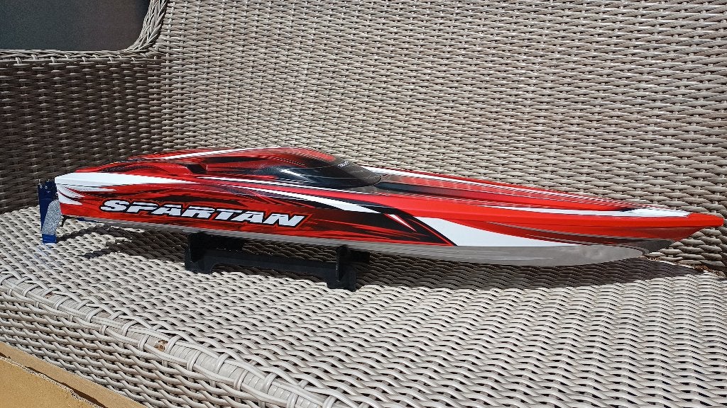 Rc speedboot Traxxas Spartan, Ophalen, Gebruikt, 1:32 tot 1:50, Overige merken