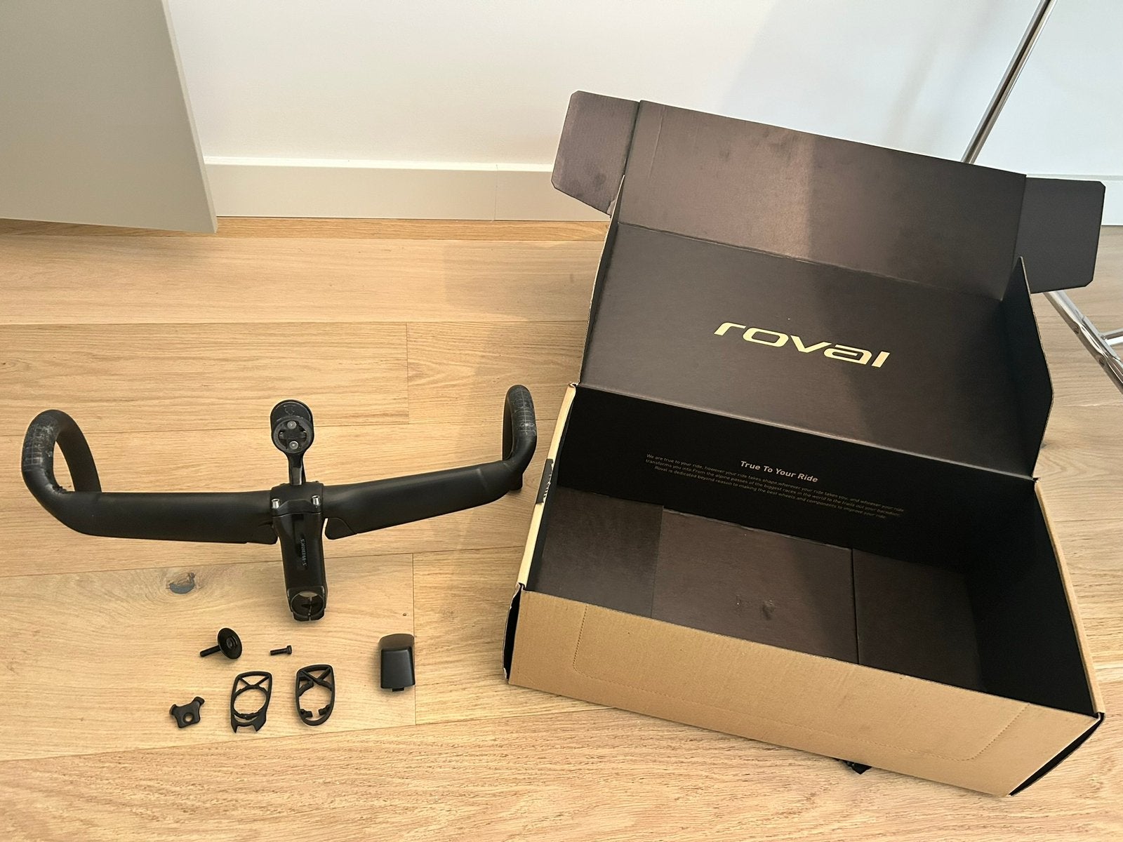 Compleet roval rapide stuur carbon aero s-works tarmac sl7, Ophalen of Verzenden, Zo goed als nieuw, Stuur, Carbon