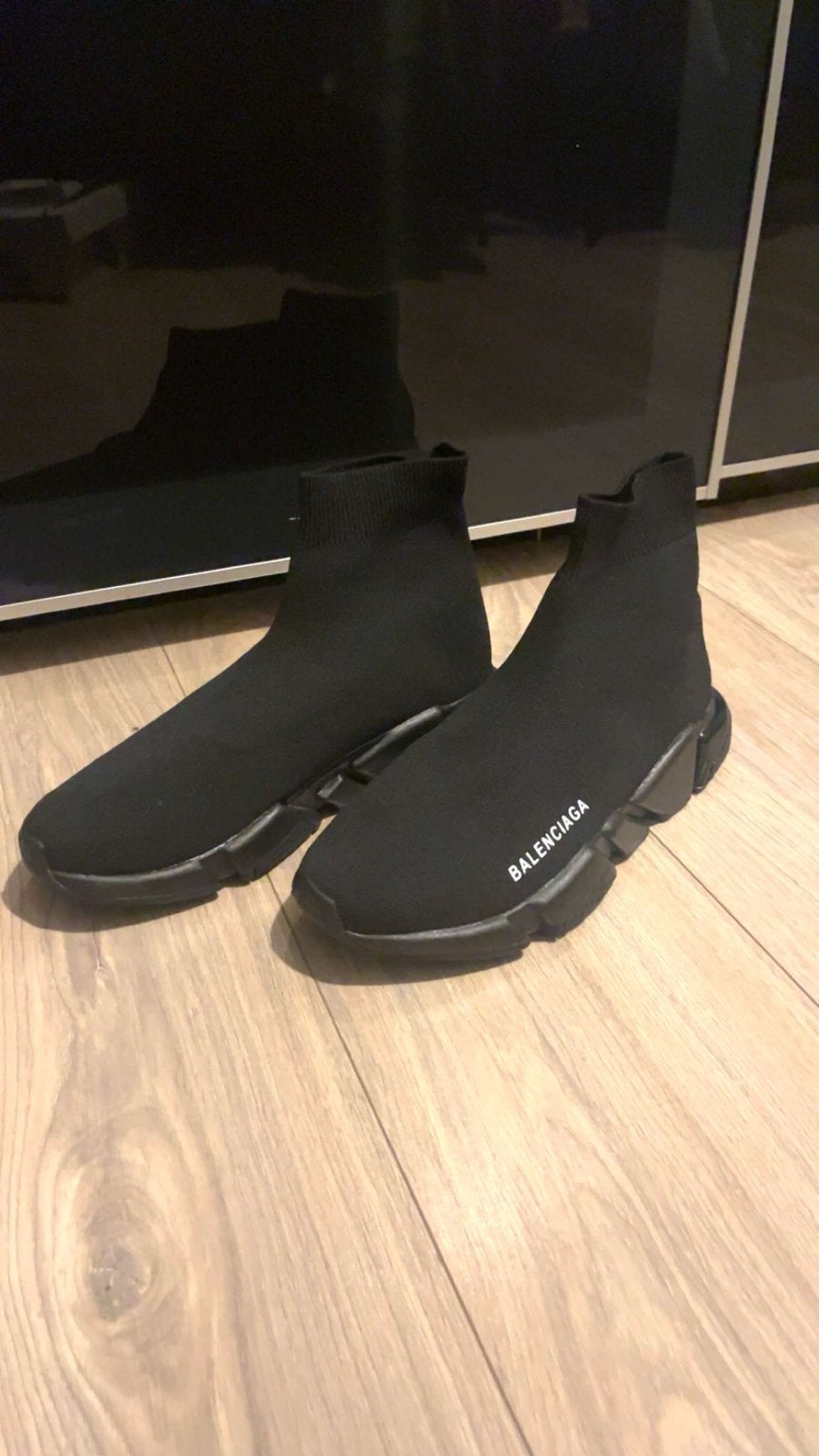 Balenciaga Speed Trainer Sneakers Zwart, Kleding | Dames, Schoenen, Ophalen of Verzenden, Gedragen, Zwart, Sneakers of Gympen