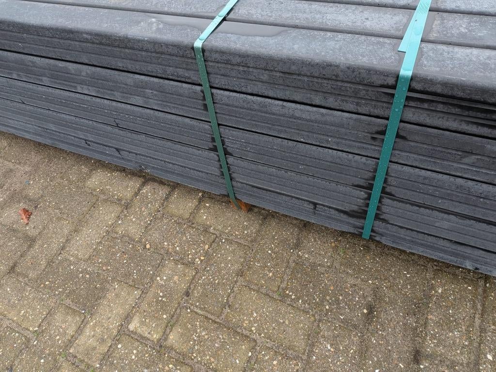 B-keuze betonpalen Antraciet, Tuin en Terras, Schuttingen, Ophalen, Overige materialen, Minder dan 3 meter, .