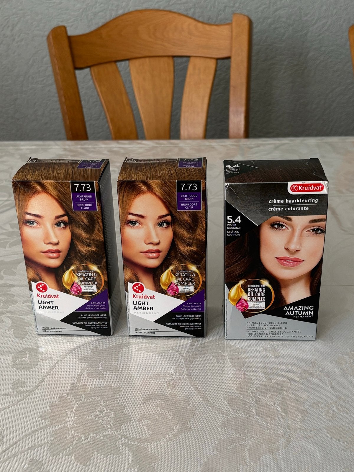 Kruidvat Crème Haarkleuring - 3 stuks, Sieraden, Tassen en Uiterlijk, Uiterlijk | Haarverzorging, Ophalen of Verzenden, Nieuw