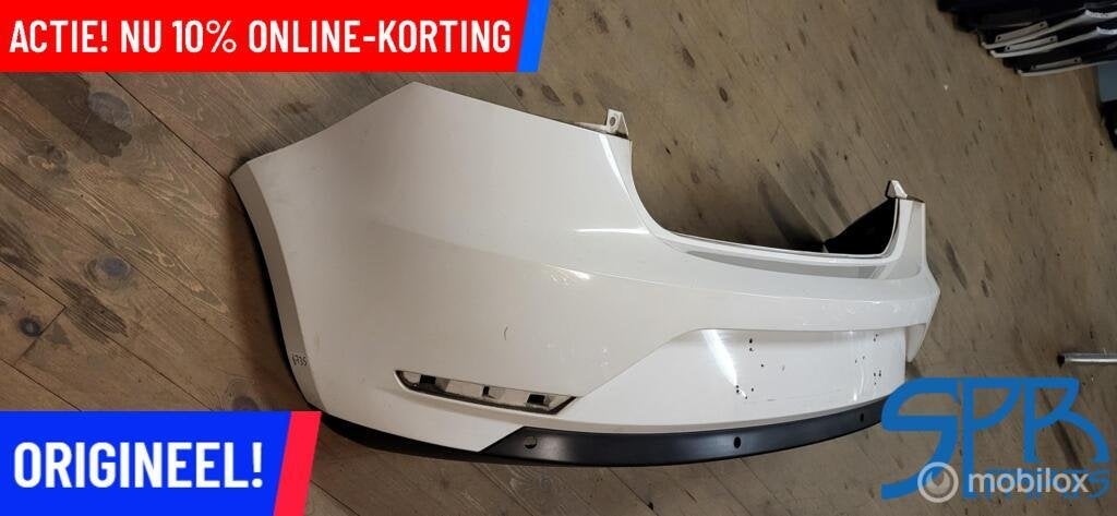 SEAT IBIZA 6J FACELIFT 2012-2017 ACHTERBUMPER Diffuser 4 PDC, Gebruikt, Ophalen of Verzenden, Seat, Seat