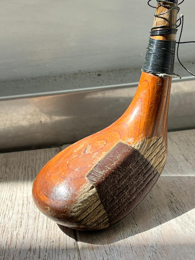 Antieke golfclub Spalding hout, Sport en Fitness, Golf, Ophalen, Gebruikt, Club, Overige merken