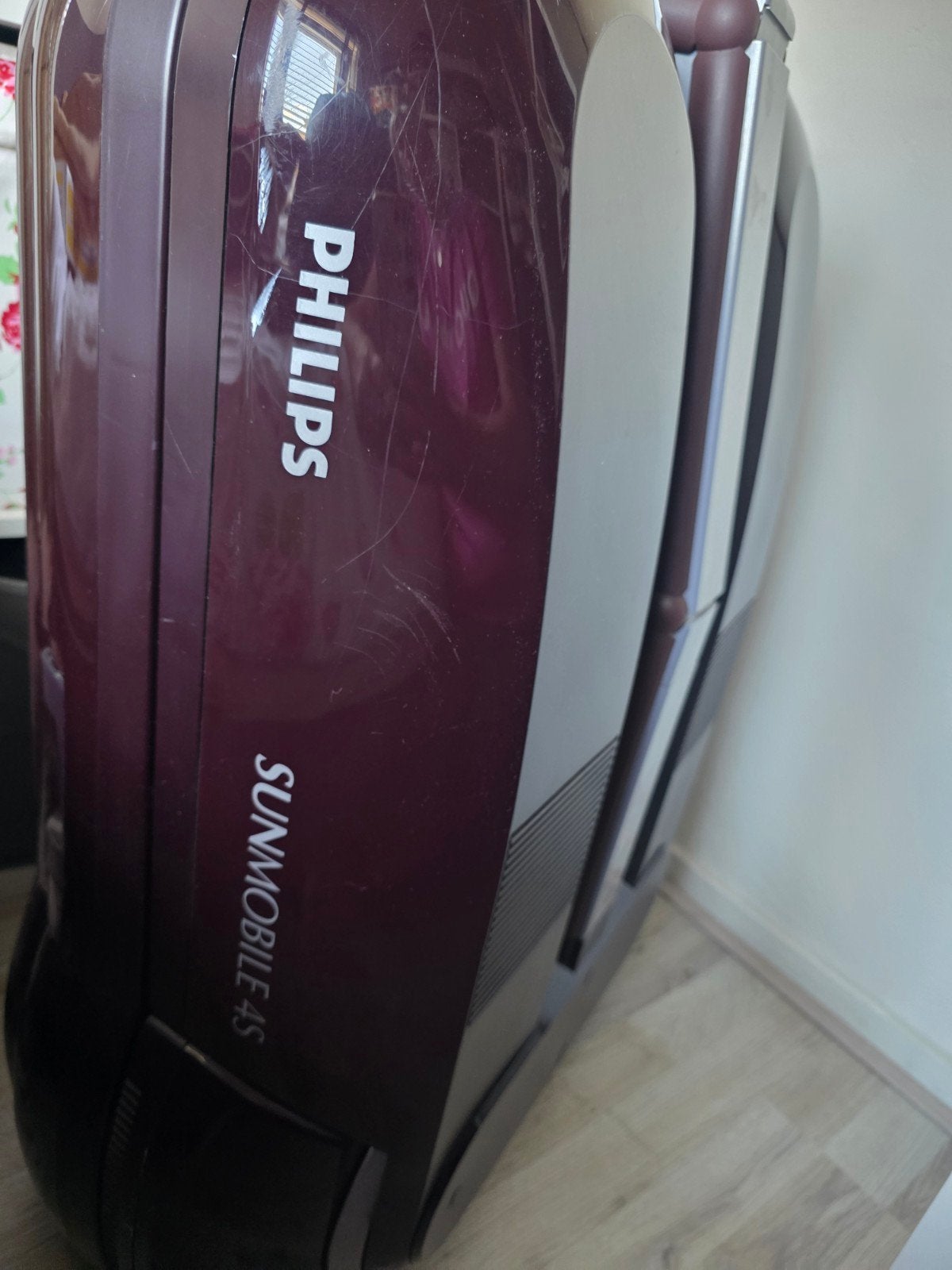 Philips Sunmobile 4S Zonnebank met extra lampen, Ophalen, Gebruikt, Zonnebank dubbelzijdig, Minder dan 10 lampen