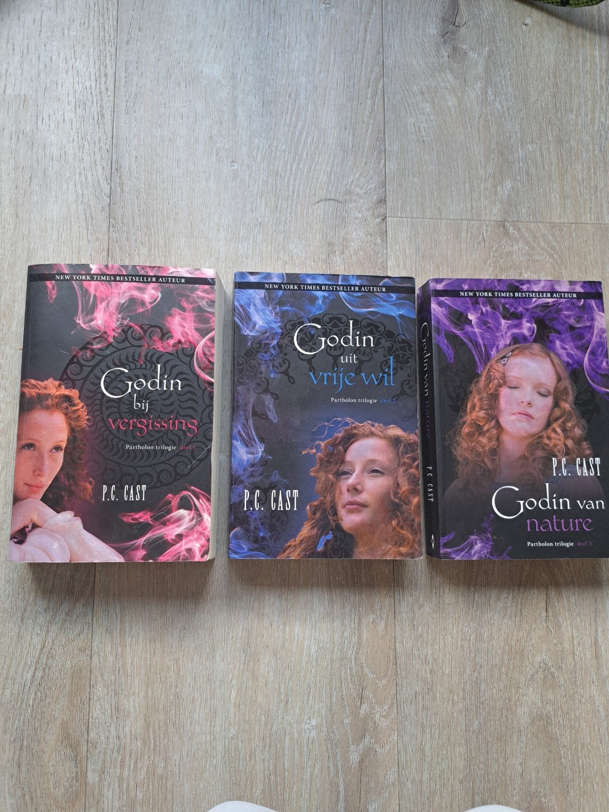 godin serie  - Partholon trilogie  - PC Cast, Boeken, Ophalen of Verzenden