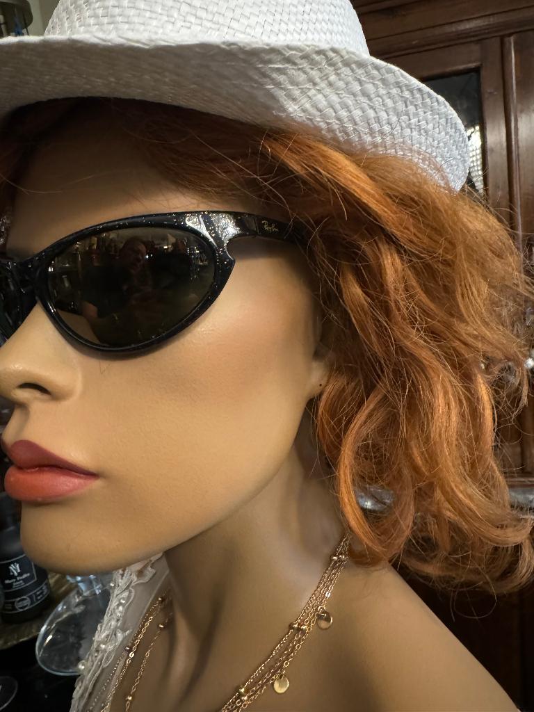 Vintage B&l Ray-Ban W2352 Sidestreet Skyline GOLD SS10, Ray-Ban USA, Zonnebril, Info@houseofcocpo.nl, Zwart