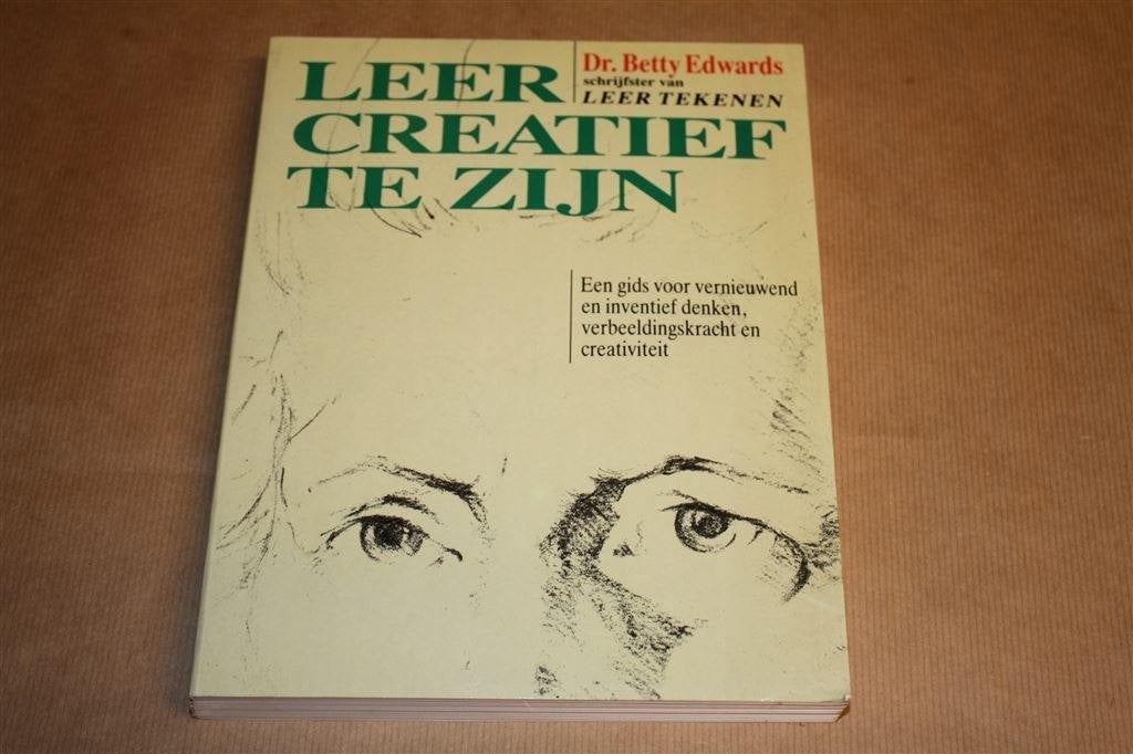 Leer creatief te zijn - Betty Edwards !!, Ophalen of Verzenden, Zo goed als nieuw, Overige onderwerpen, Achtergrond en Informatie