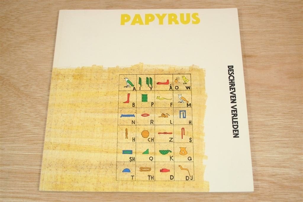 Papyrus — Beschreven Verleden — Uitgave Organon [1987], Ophalen of Verzenden, Zo goed als nieuw