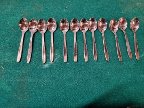 lepeltjes gero zilmeta klein 12 stuks, Ophalen of Verzenden, 'T Olde Gre-j, Info@toldegrej.nl, Endepoelstraat 20f Didam