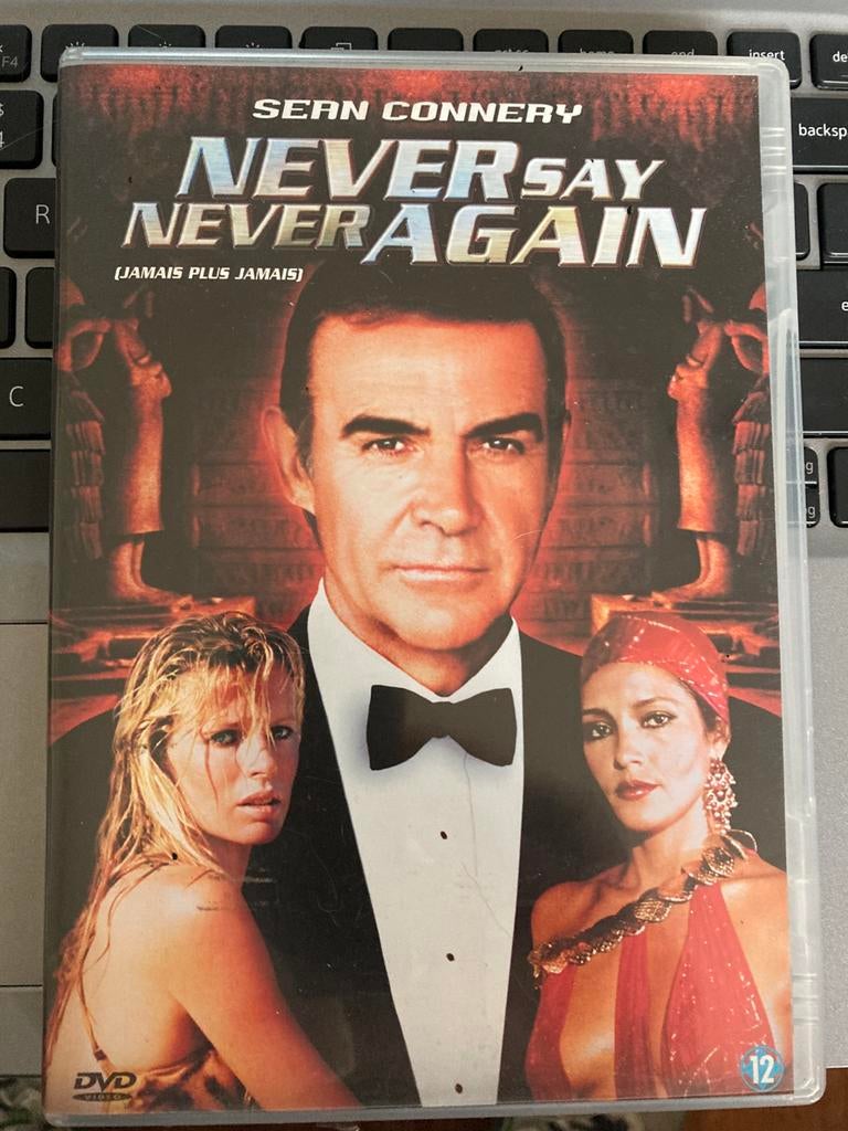 JAMES BOND - DVD - Never Say Never Again - Buiten Reeks, Vanaf 12 jaar, Ophalen of Verzenden, Zo goed als nieuw, Actie
