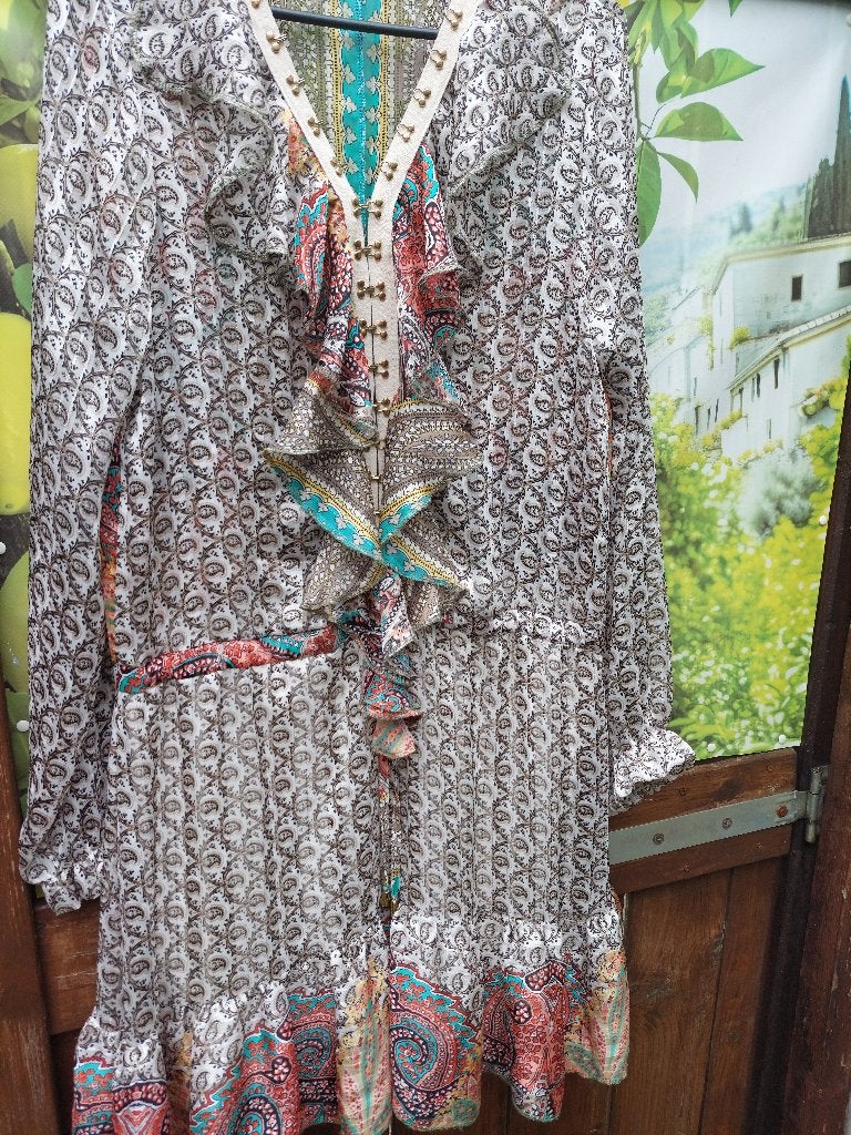 jurk    just m, Kleding | Dames, Jurken, Maat 38/40 (M), Verzenden, Just m, Zo goed als nieuw
