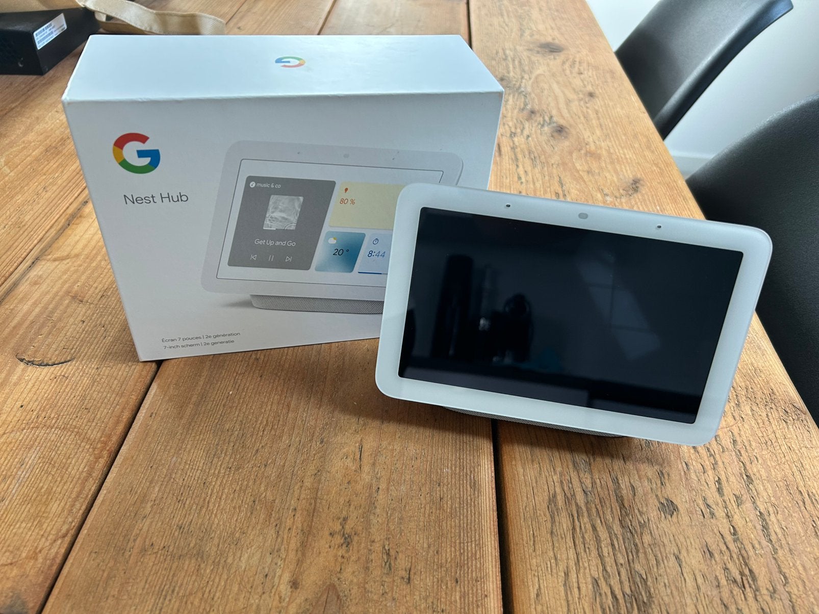 Google Nest Hub 2, Ophalen of Verzenden, Zo goed als nieuw
