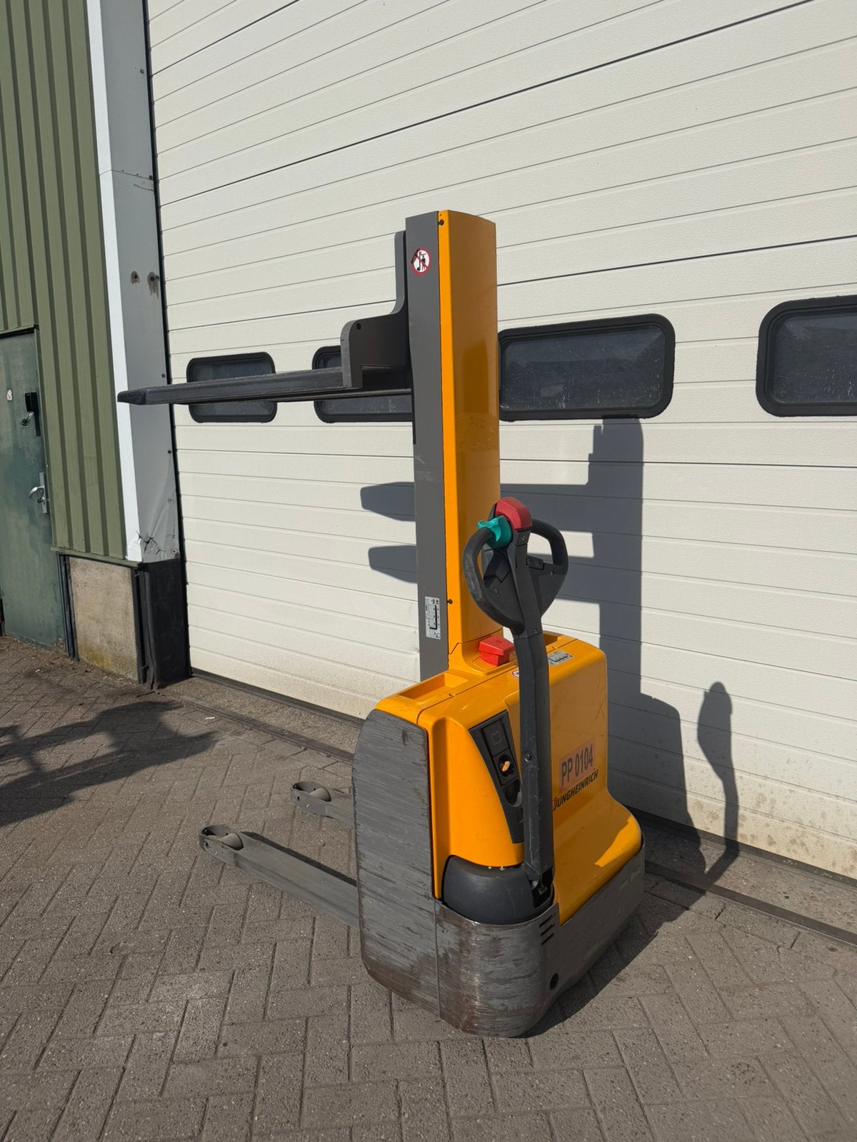 Electrische stapelaar 2018, Ophalen of Verzenden, Zo goed als nieuw