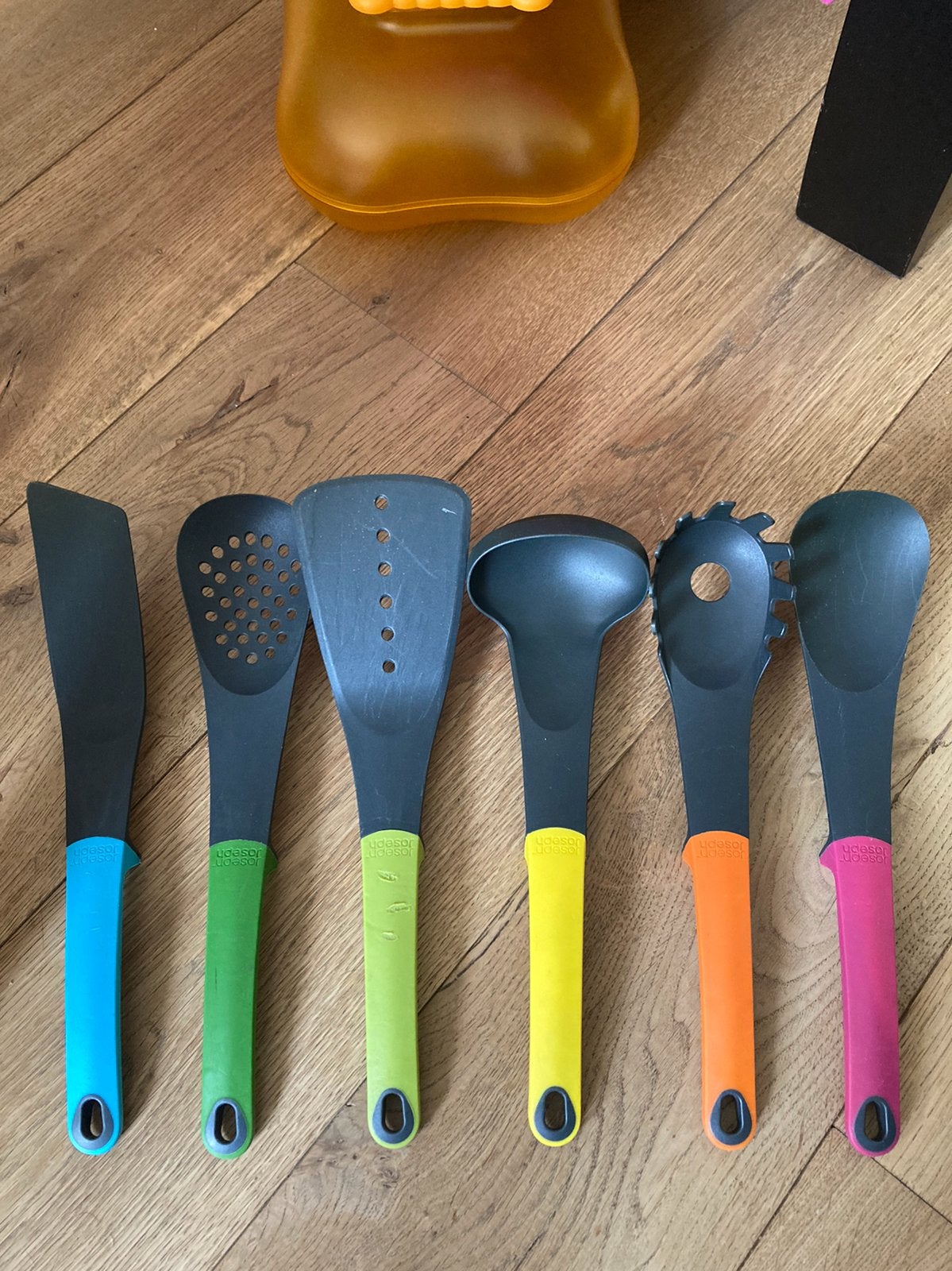 Joseph Joseph Elevate keukengerei spatels kleurtjes, Huis en Inrichting, Ophalen of Verzenden, Zo goed als nieuw