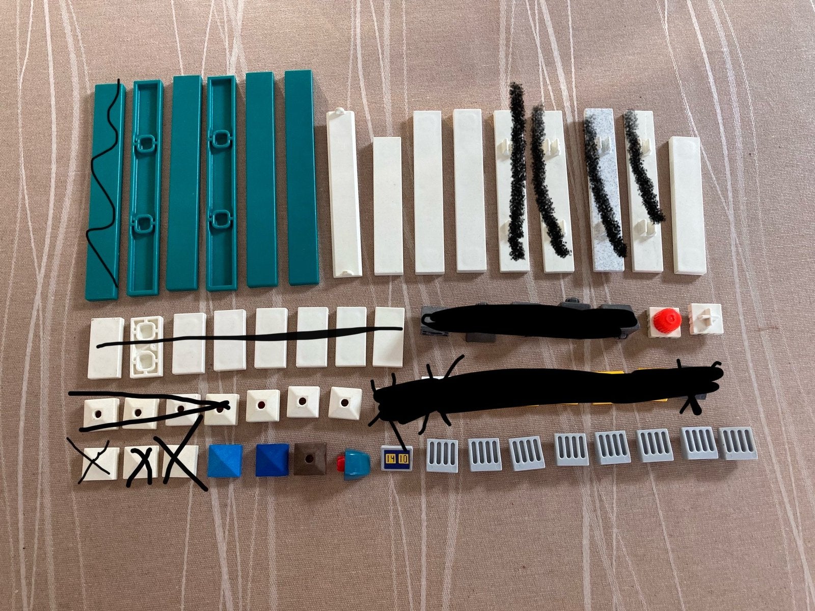 Playmobil gebouw onderdelen., Ophalen of Verzenden, Zo goed als nieuw