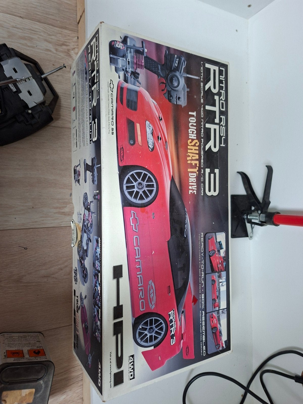 HPI Nitro RS4 RTR 3 RC auto met accessoires en brandstof, Ophalen