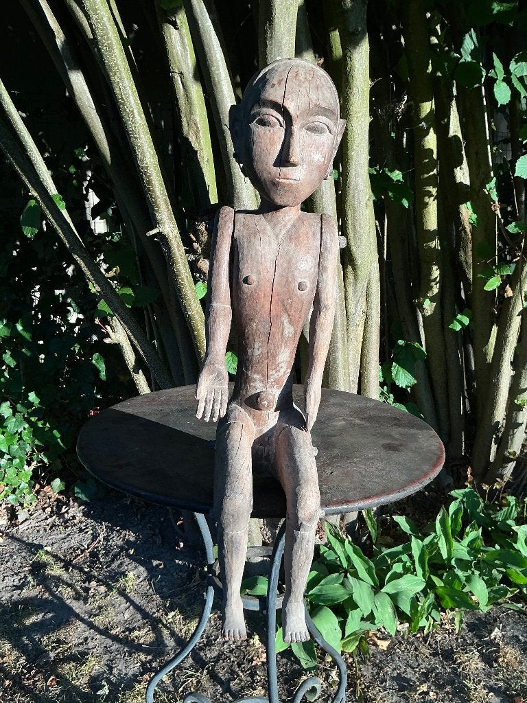 Indonesië, Sulawesi, Toradja,Tau Tau, Handgemaakt, 70 cm, Indonesië, Beeld