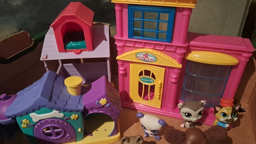 Littlest Pet Shop (LPS) Speelsets & Diertjes – Hasbro 2007, Ophalen of Verzenden, Gebruikt, Poppenhuis