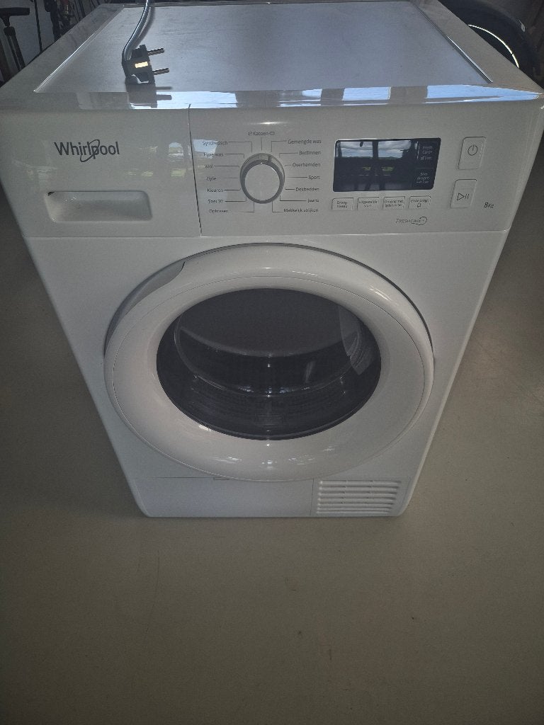 Condensdroger, Ophalen, 6 tot 8 kg, Gebruikt, 85 tot 90 cm
