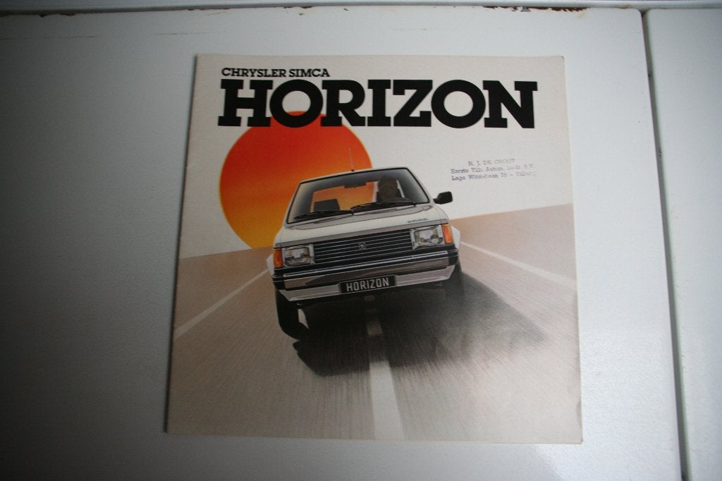 Folder Simca/Talbot Horizon (01-1978) (18), Boeken, Auto's | Folders en Tijdschriften, Ophalen of Verzenden, Nieuw, Overige merken