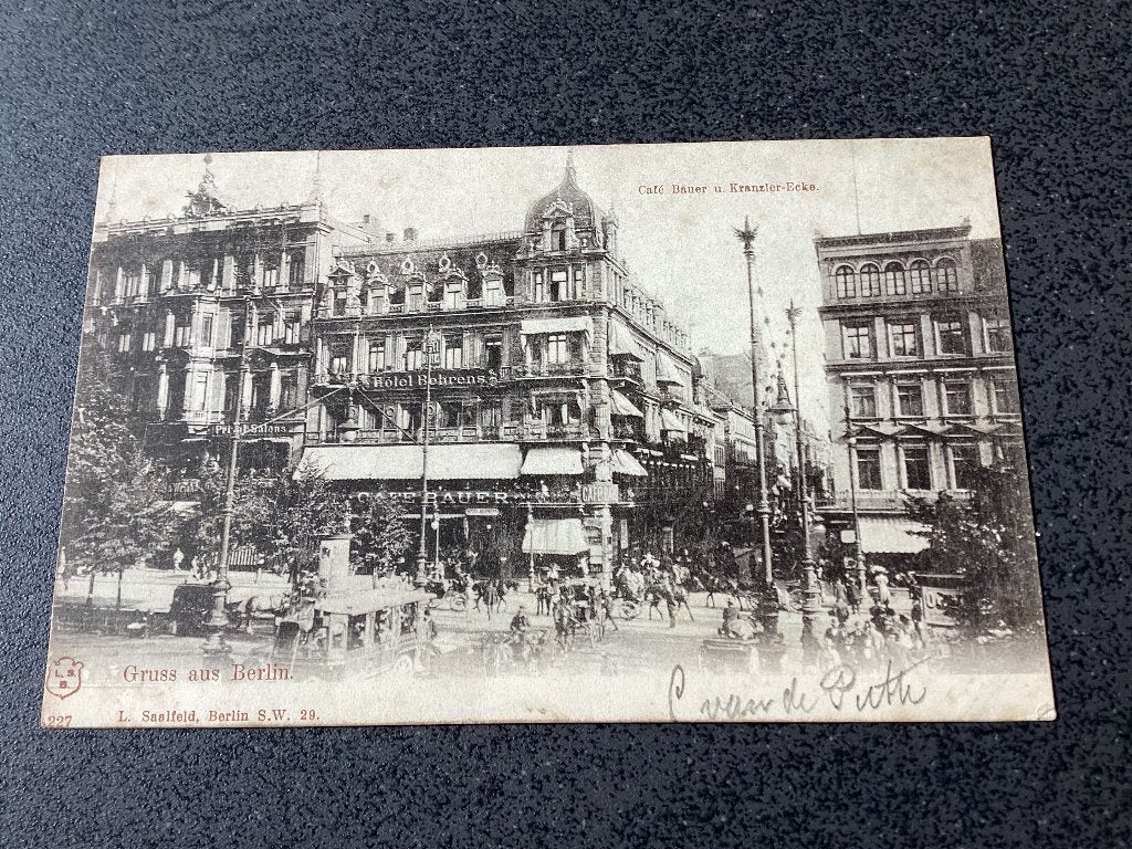 Berlin.  Berlijn, Verzenden, Voor 1920, Ongelopen, Duitsland