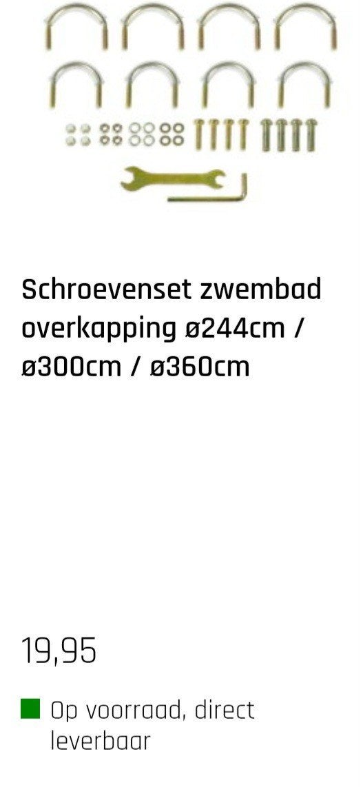 exit schroevenset, Tuin en Terras, Ophalen of Verzenden, Nieuw, Overige typen