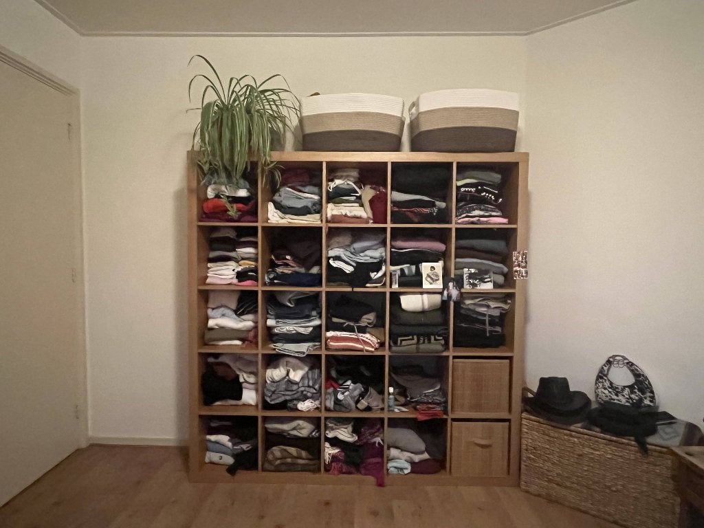 Kast, Huis en Inrichting, Kasten | Kledingkasten, Ophalen, Met plank(en), Kunststof, 150 tot 200 cm