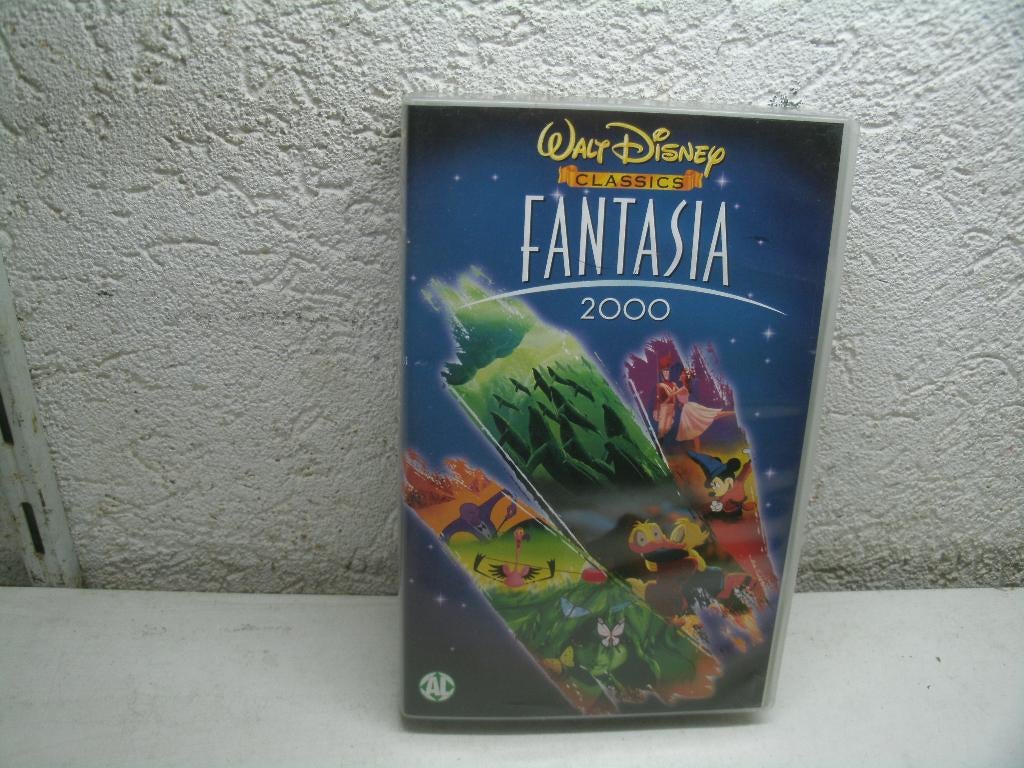 vhs 190a fantasia 2000 ned ondert, Cd's en Dvd's, VHS | Kinderen en Jeugd, Vanaf 16 jaar, Ophalen of Verzenden, Gebruikt, Overige typen