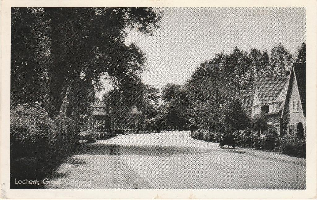 LOCHEM Graaf Ottoweg 1953, Verzamelen, Ansichtkaarten | Nederland, Gelopen, Gelderland, 1940 tot 1960, Verzenden