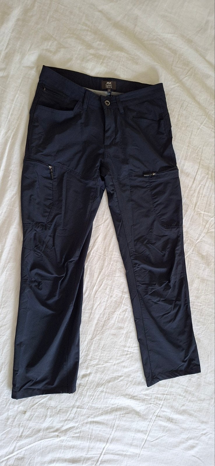 HN Human Nature Odin wandelbroek donkerblauw, Blauw, Ophalen of Verzenden, Zo goed als nieuw, Lang