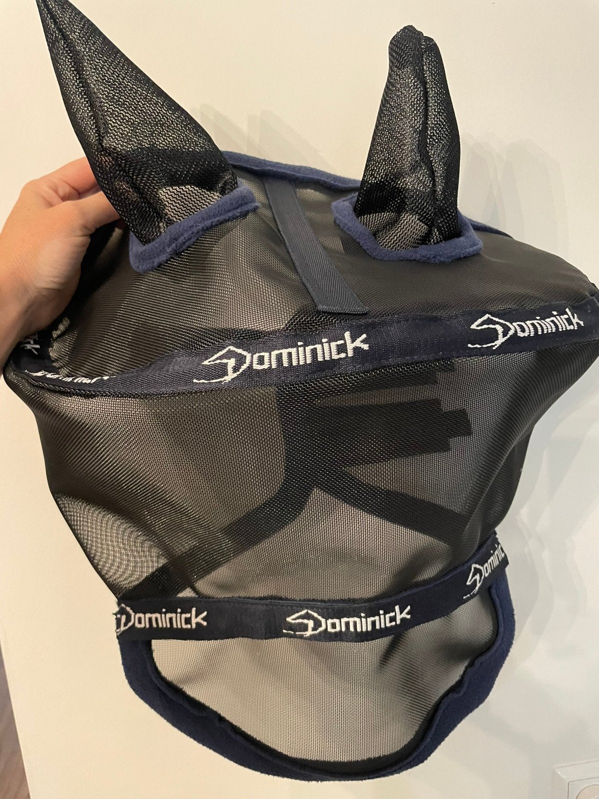 Vliegenmasker merk Dominick, Dieren en Toebehoren, Ophalen of Verzenden, Zo goed als nieuw, Pony