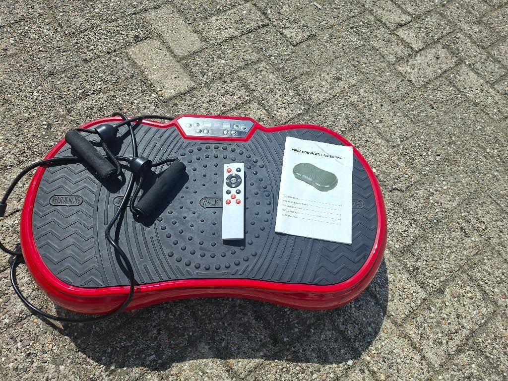 Deze trilplaat is ideaal voor een full-body workout thuis, Ophalen, Gebruikt, Trilplaat