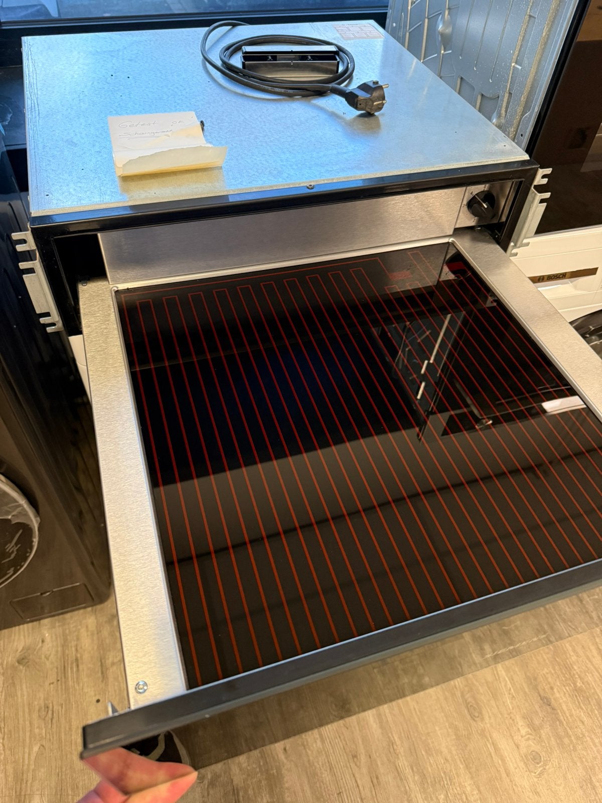 Siemens Warmhoudlade hw1405p2/07 14.5cm hoog, Witgoed en Apparatuur, Ophalen, Siemens, Bsh.nl@bshg, Zo goed als nieuw
