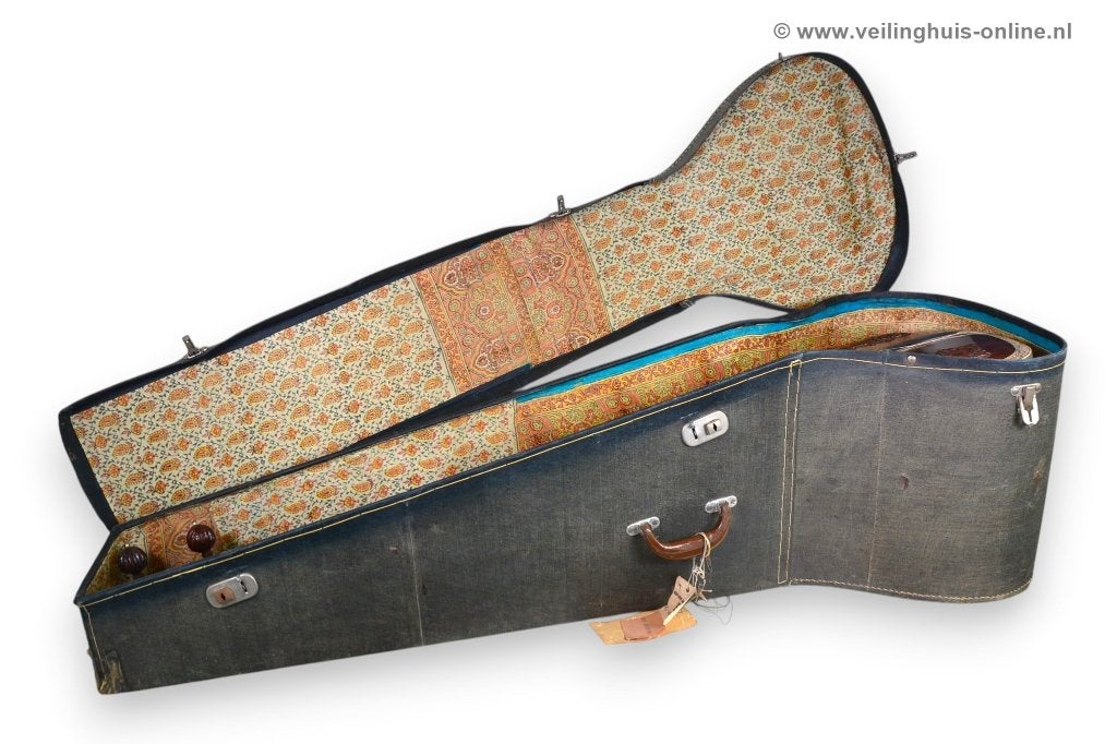Traditionele Indiase Sitar, Ophalen, Gebruikt, Overige typen, Met koffer
