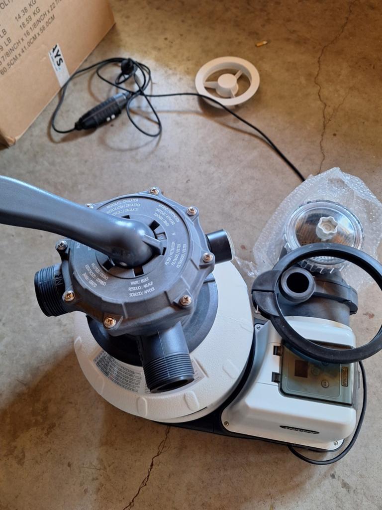Intex SX2100 Zandfilterpomp voor Zwembad, Ophalen of Verzenden, Gebruikt, Zwembadpomp