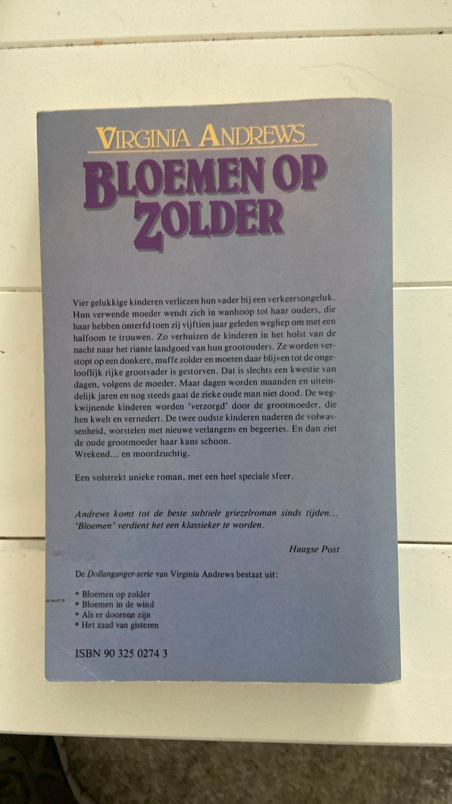 Boeken: Bloemen op Zolder, Bloemen in de Wind, Zwaan, Boeken, Ophalen of Verzenden, Gelezen, Nederland